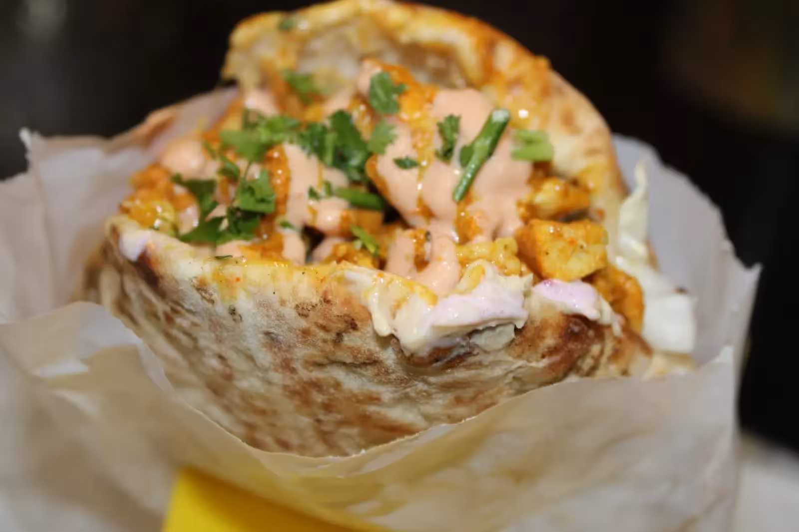 Sahara Cheesy Chicken Shawarma